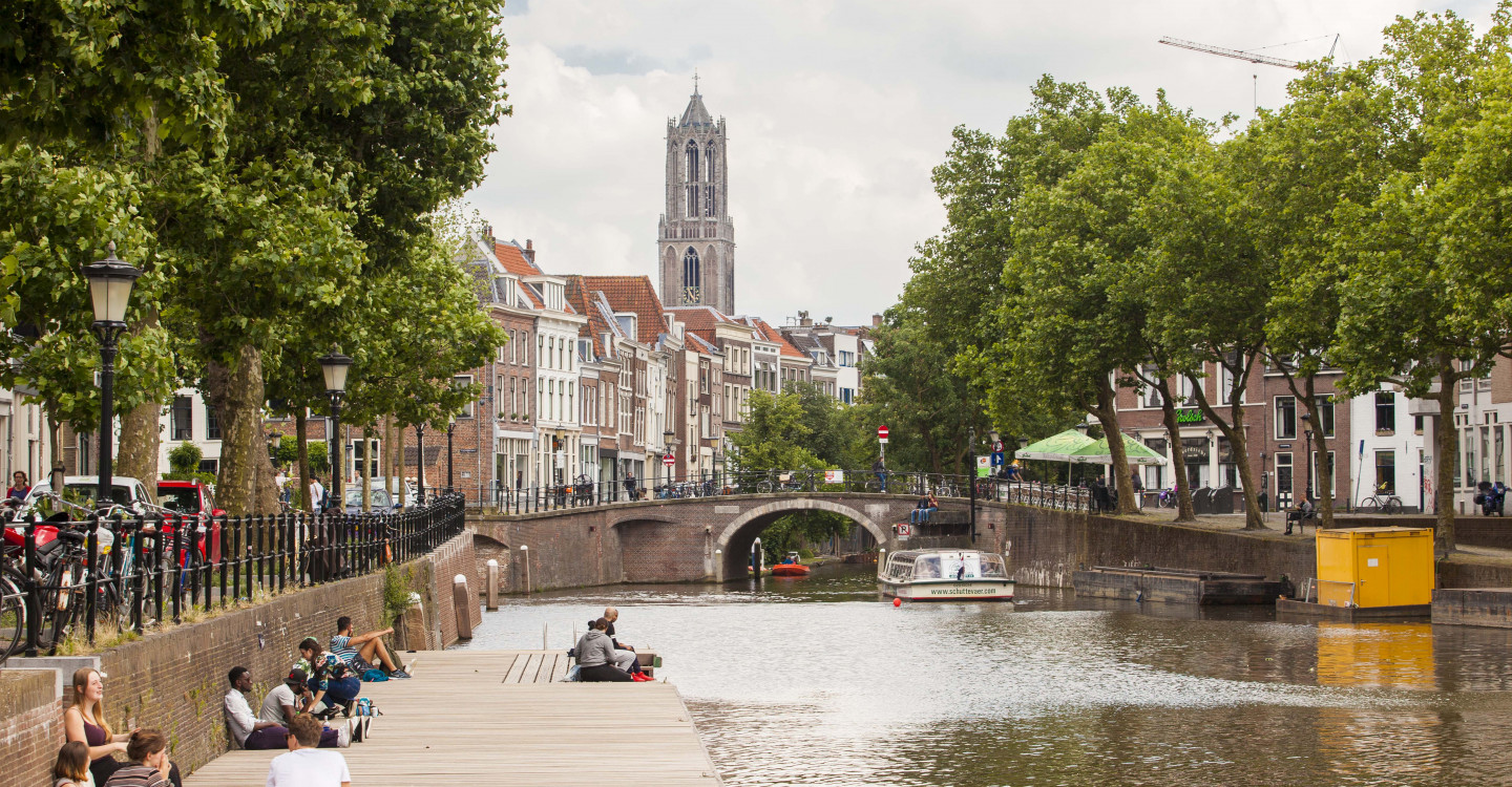View of Dom Tower, Utrecht. Photo by Juri Hiensch
